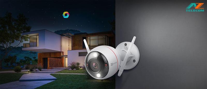 Camera IP Wifi EZVIZ C3W Color Night Vision 1080P (ngoài trời)